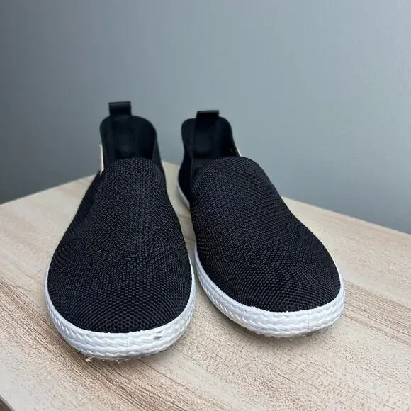 Tommy Bahama Black Slip On Shoes Sneakers Mesh Lighweight Travel Casual size 7.5 - Picture 8 of 8